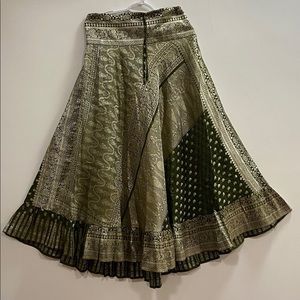 Jamawaram Silk Lehenga/Skirt
